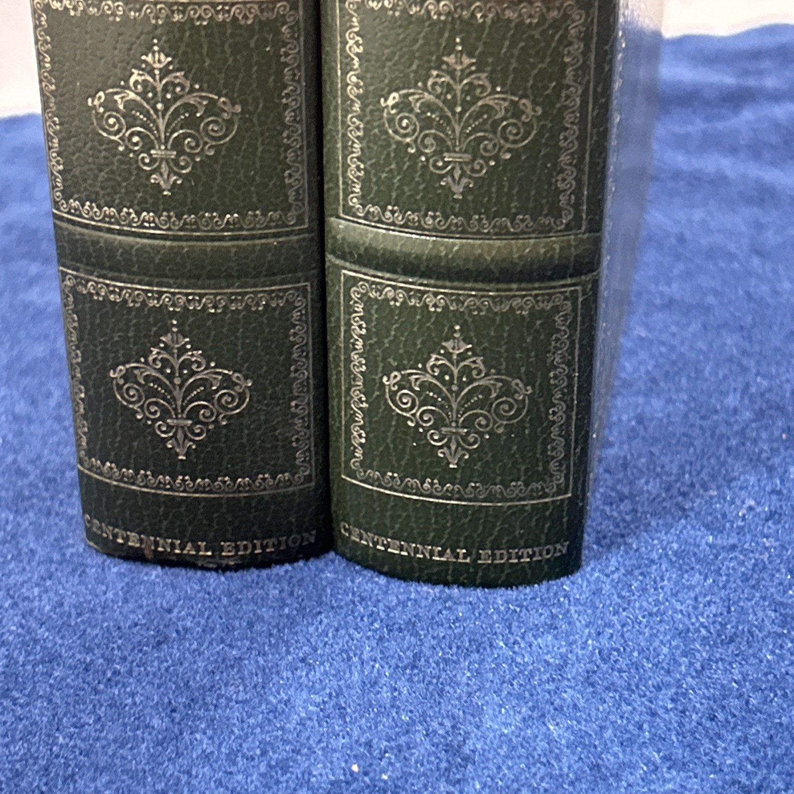 Complete Works of Charles Dickens Centennial Edition Heron Books Vol 1 & 2 Decor
