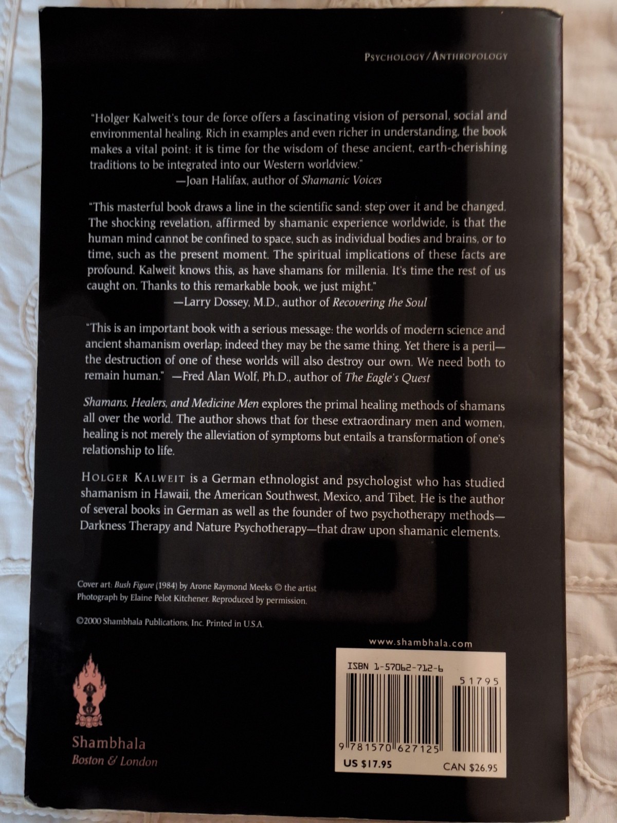 Shamans Healers and Medicine Men by Holger Kalweit PB