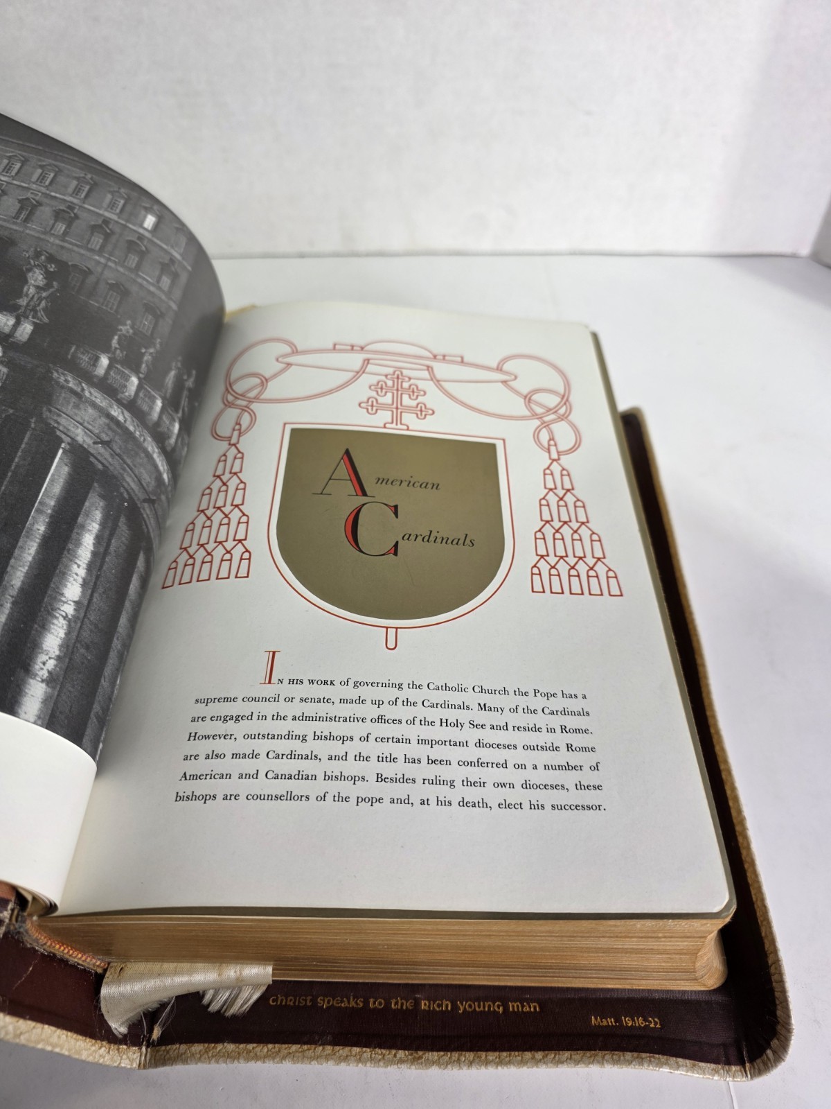 HOLY BIBLE 1958 Catholic Press HOLY ANGELS DELUXE EDITION Illustrated