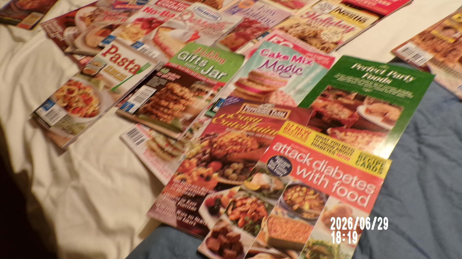 Over 30 Vintage Recipe Magazine Booklets-Holiday Gifts from a Jar,Kraft Desserts