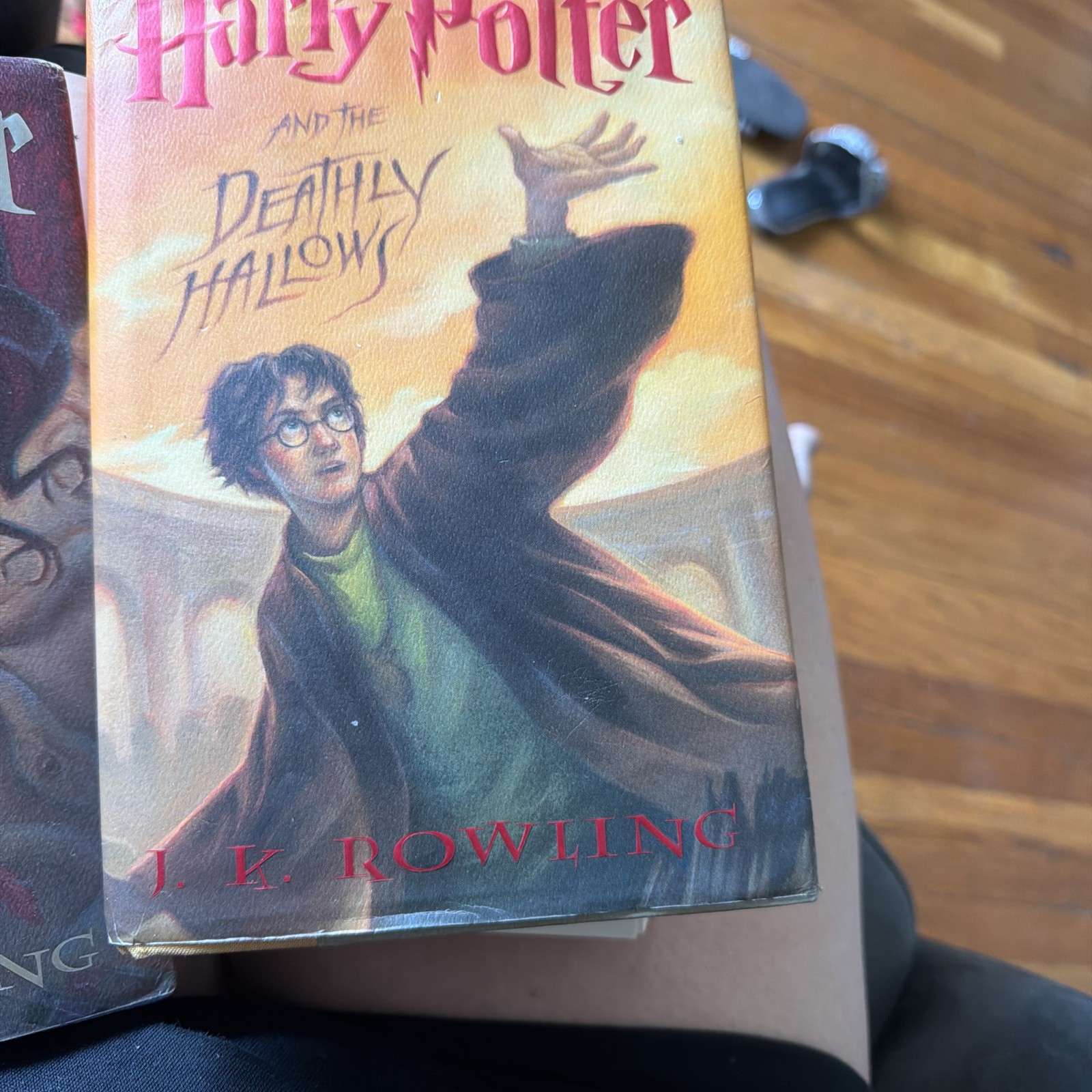 Harry Potter and the Deathly Hallows J.K. Rowling 1 of 1 ‘07 RARE Page Error
