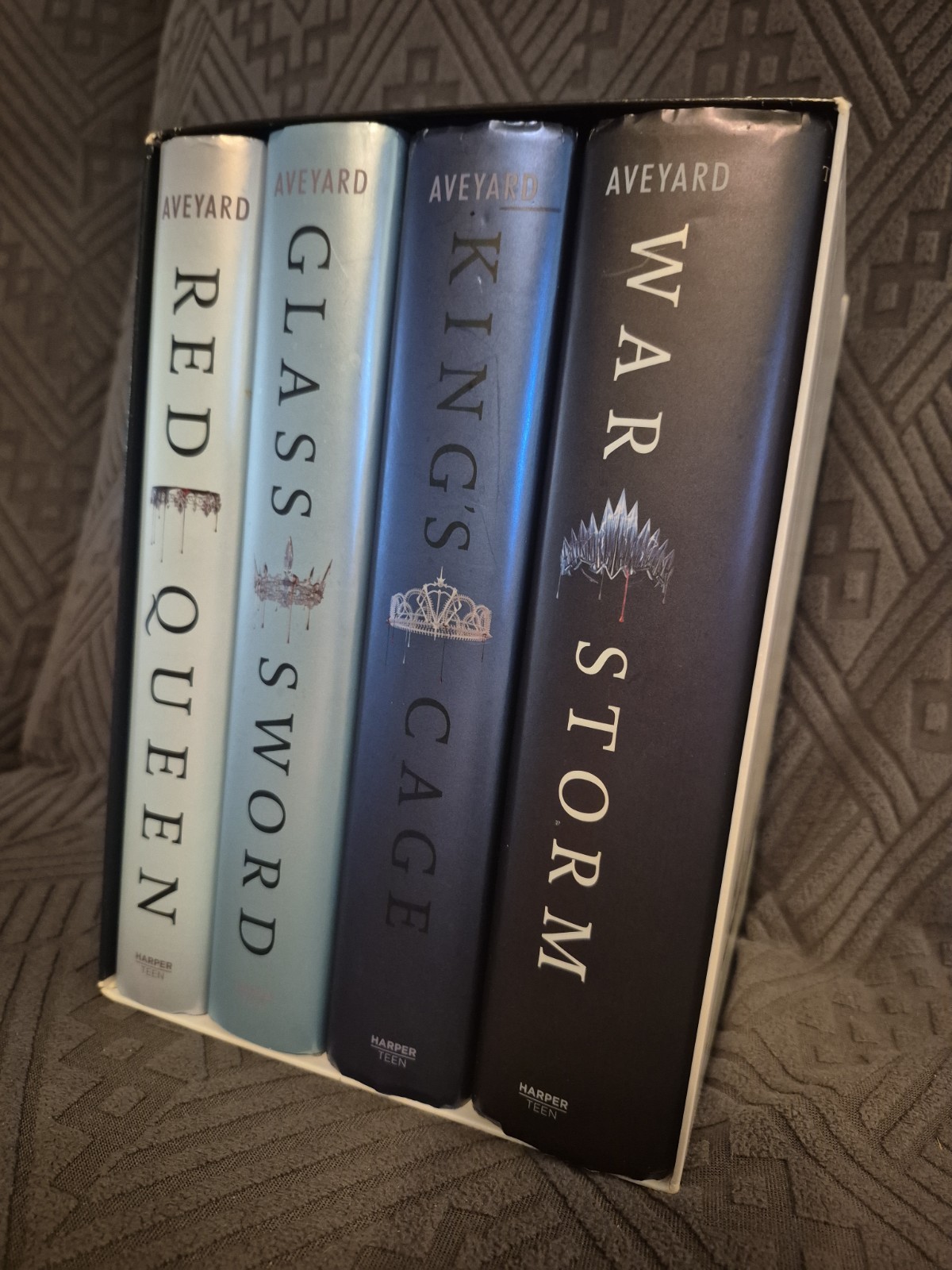 Red Queen Series Victoria Aveyard 4 Book Box Set Hardcover FIRST EDITIONS