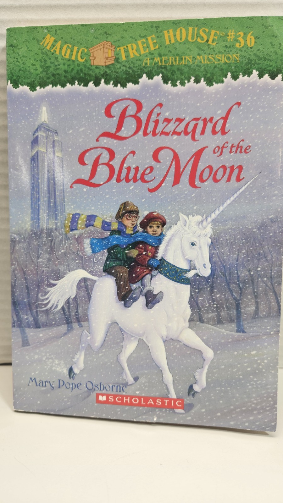 Blizzard of the Blue Moon – Paperback By Mary Pope Osborne – GOOD