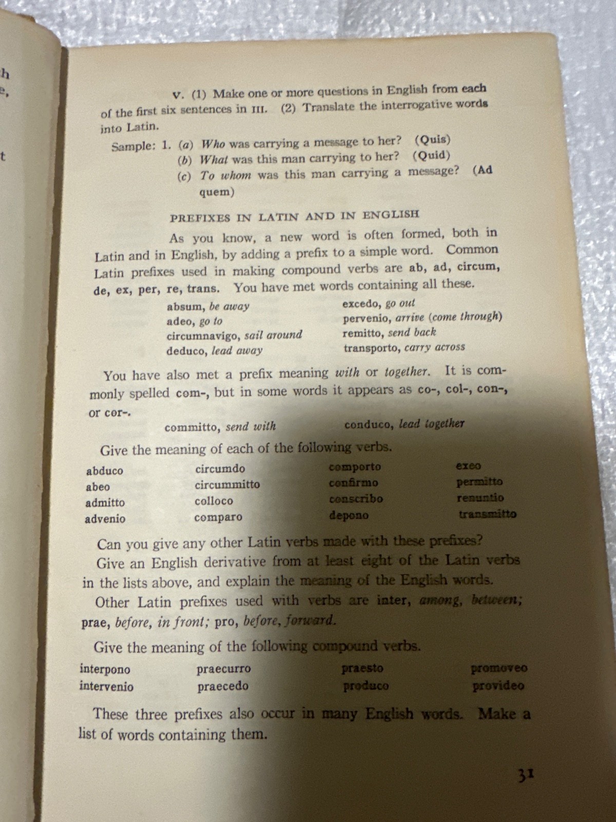 Using Latin by Gummere, Horn 1955 Illustrated