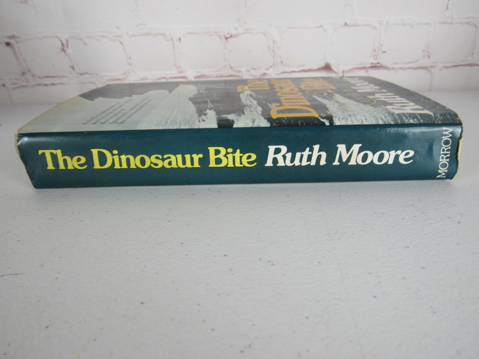 The Dinosaur Bite a Novel by Ruth Moore Hardcover W/ Dustjacket 1976
