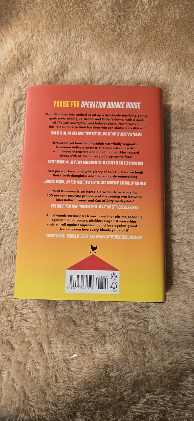 Operation Bounce House Matt Dinniman Waterstones Exclusive 1st/1st OOP UNSIGNED