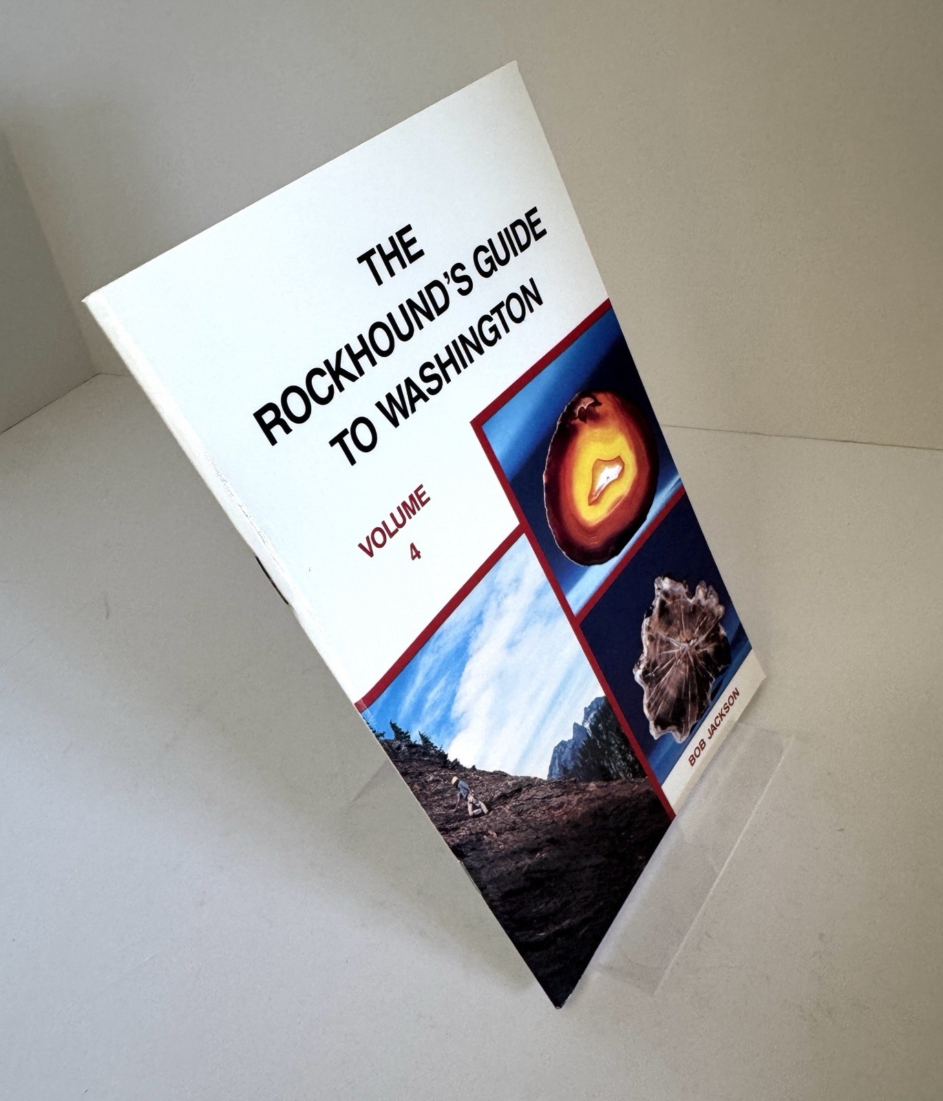 Rockhound’s Guide to Washington Vol 4 Bob Jackson 1987 Field Guide Unread