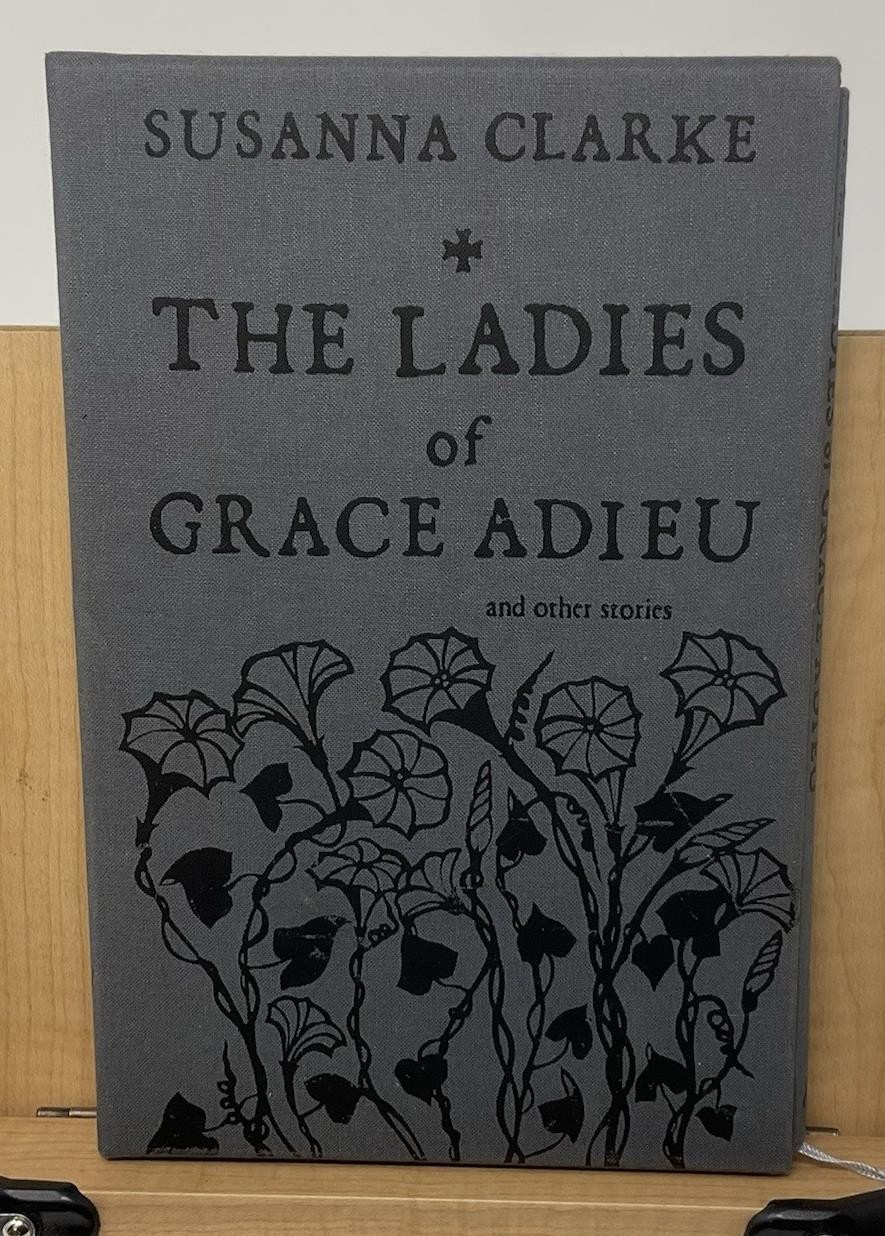 Signed The Ladies of Grace Adieu Susanna Clarke 2006 Hardcover Slipcase VG C3