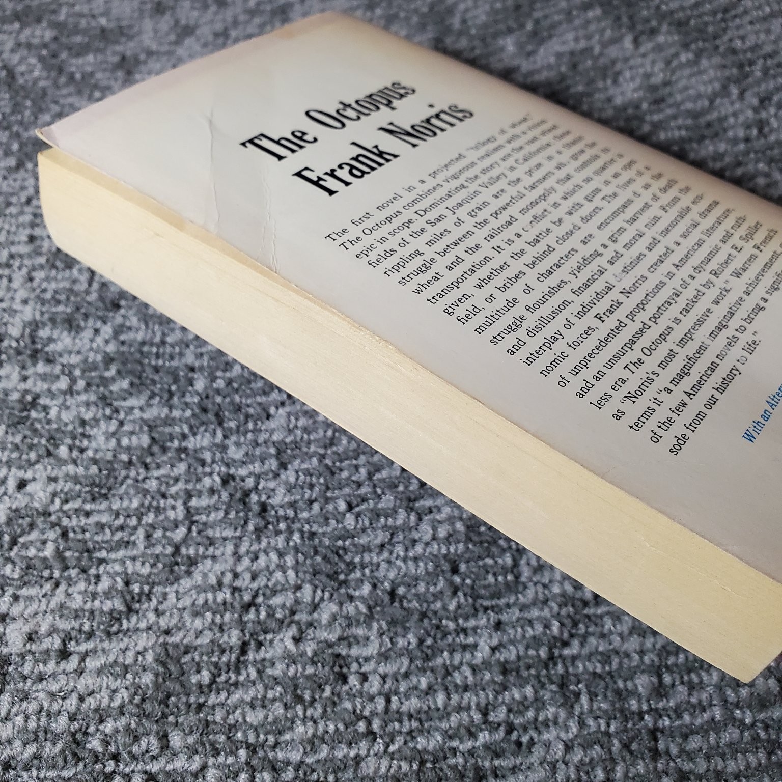 The Octopus Frank Norris 1964 Signet Classic Fiction California Novel