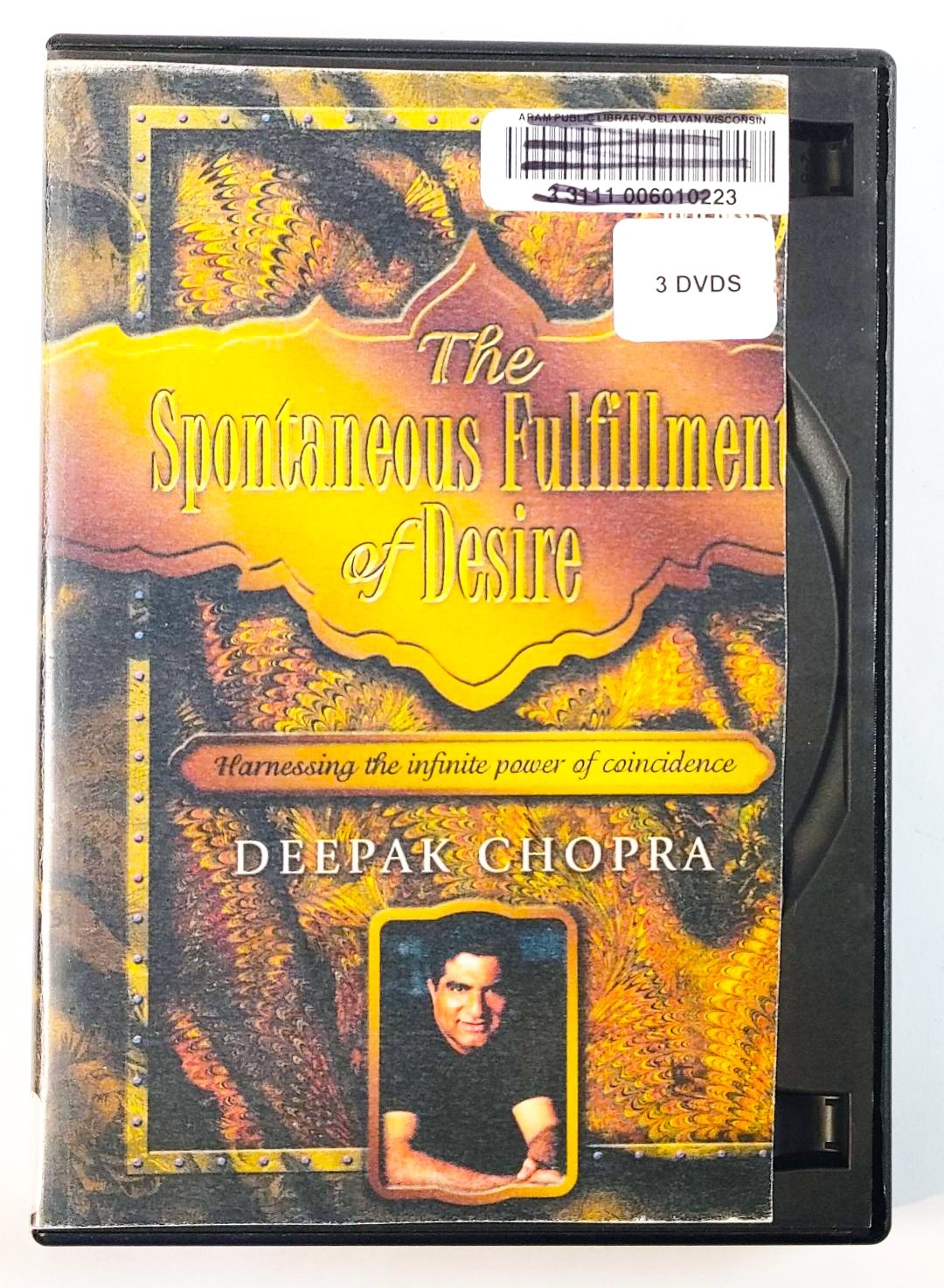 Spontaneous Fulfillment of Desire DVD Deepak Chopra 3 Disc Spiritual Set