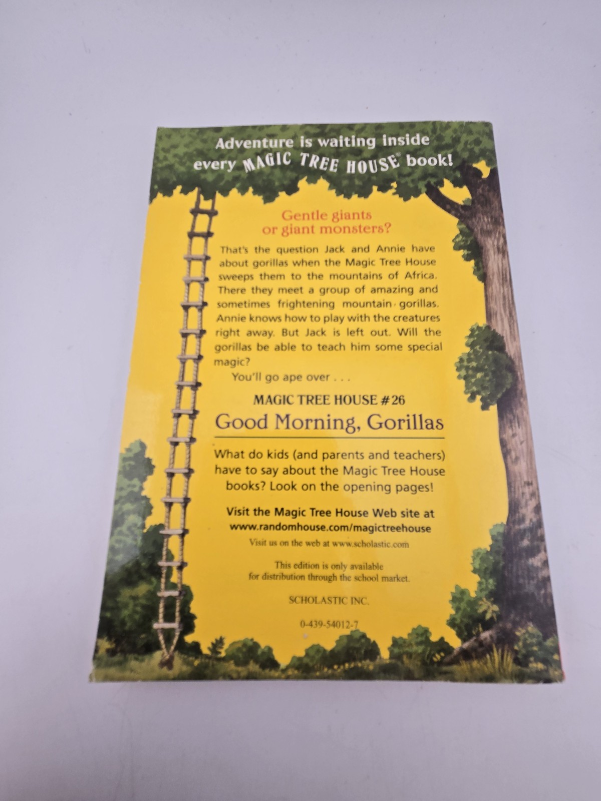 Magic Tree House Good Morning Gorillas by Mary Pope Osborne