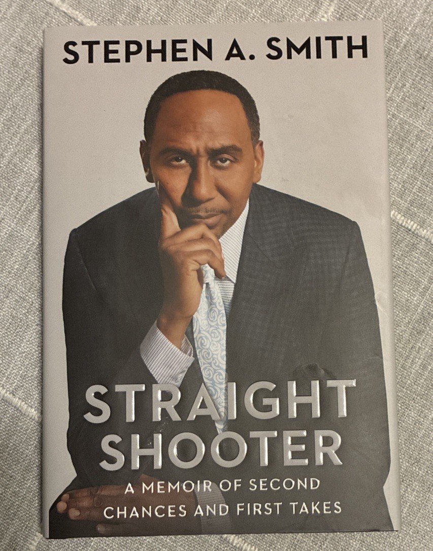 ESPN’s Stephen A. Smith Signed Autographed Book Straight Shooter 1st Edition