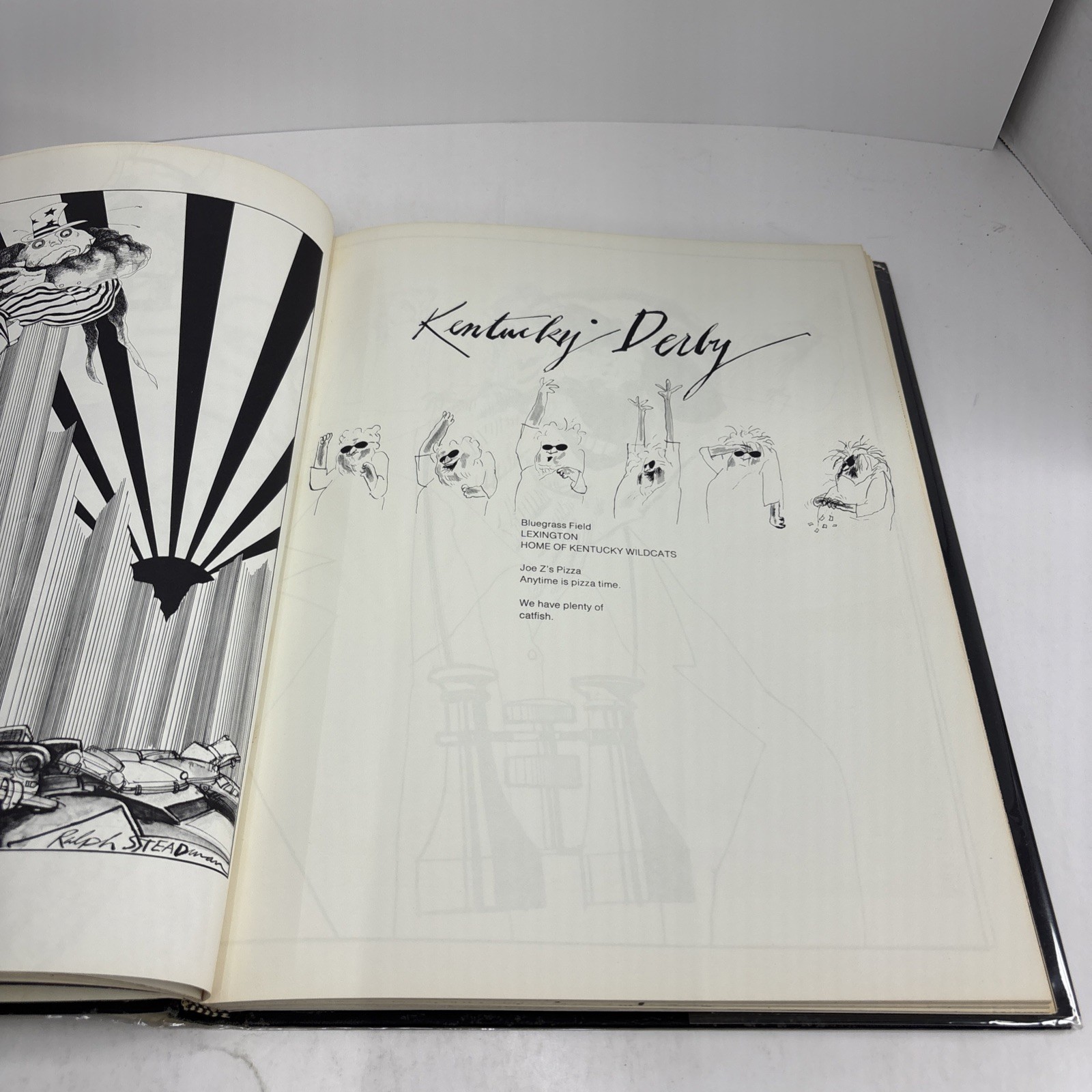 AMERICA by Ralph Steadman First Ed. Hardcover 1974 – Intro by Hunter S. Thompson