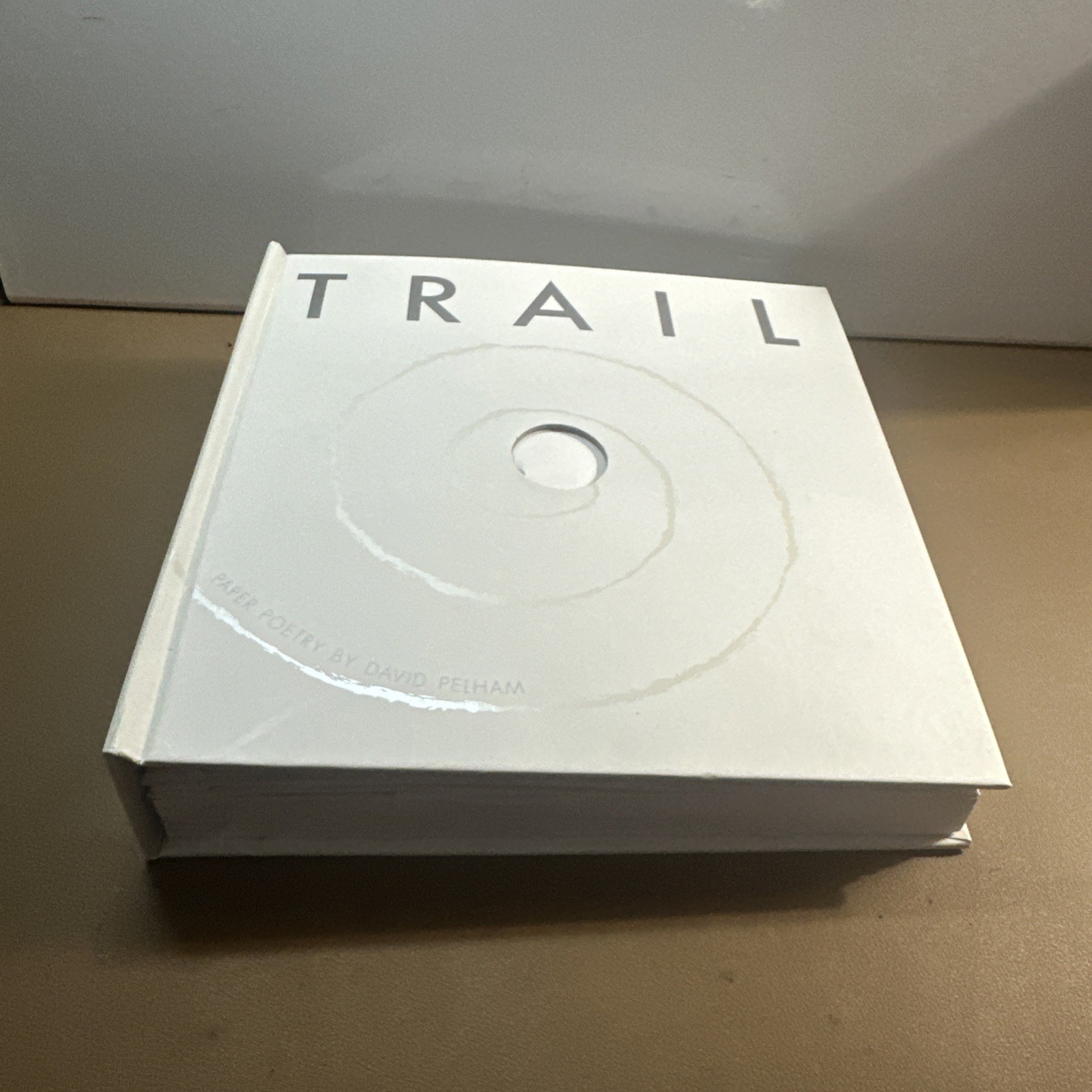 Trail : Paper Poetry by David Pelham (2007, Novelty Book)