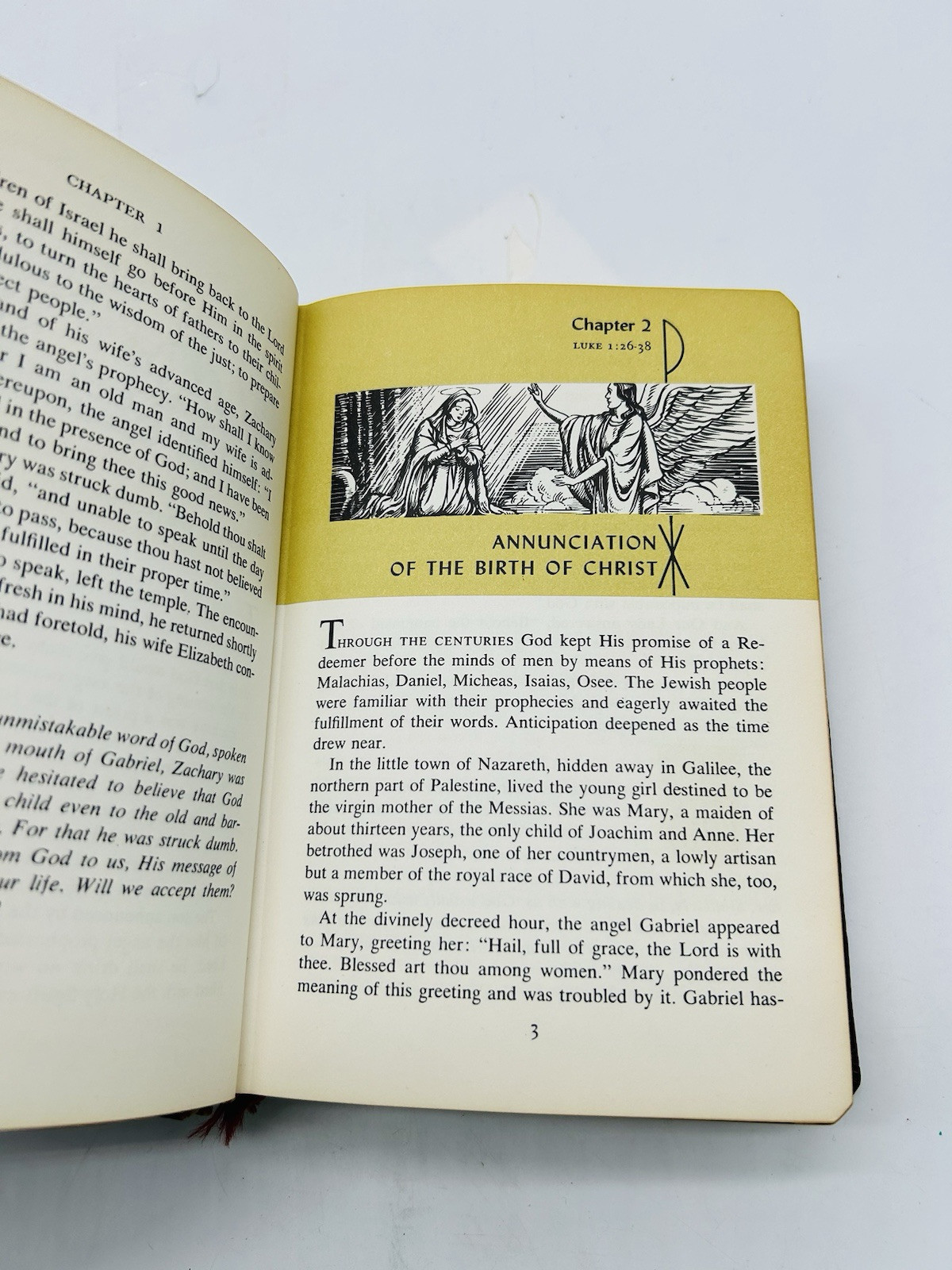 1954 The Life of Christ Vintage Catholic Book Edited by Rev O’Connell HC