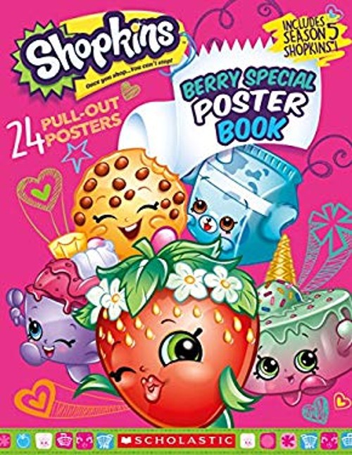 Shopkins Berry Special Poster Book Paperback Inc. Staff Scholasti