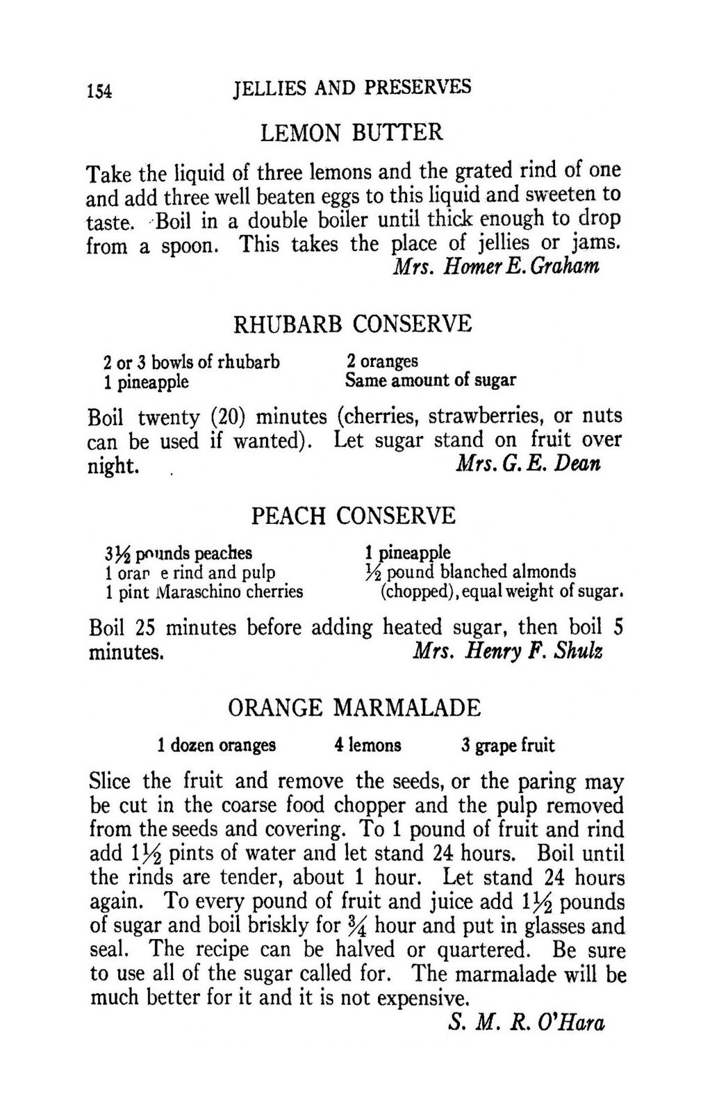 “1925” Wyoming Valley Woman’s Club Vintage Cook Book 177 Pages