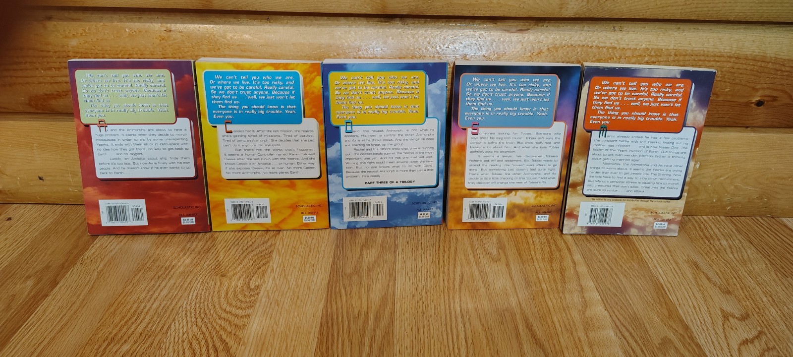 ANIMORPHS BOOKS LOT OF 20 BY K. A. APPLEGATE YOUNG ADULT SCIENCE FICTION FANTASY