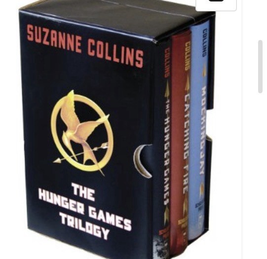 Suzanne Collins The Hunger Games Trilogy 3-Book Box Set Slipcased Scholastic