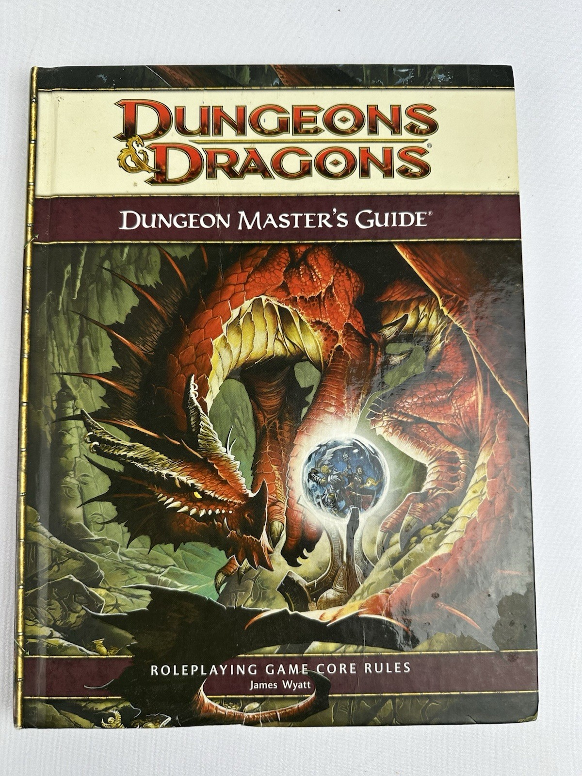 Dungeons & Dragons 4E Dungeon Master’s Guide 4th Edition Hardcover James Wyatt