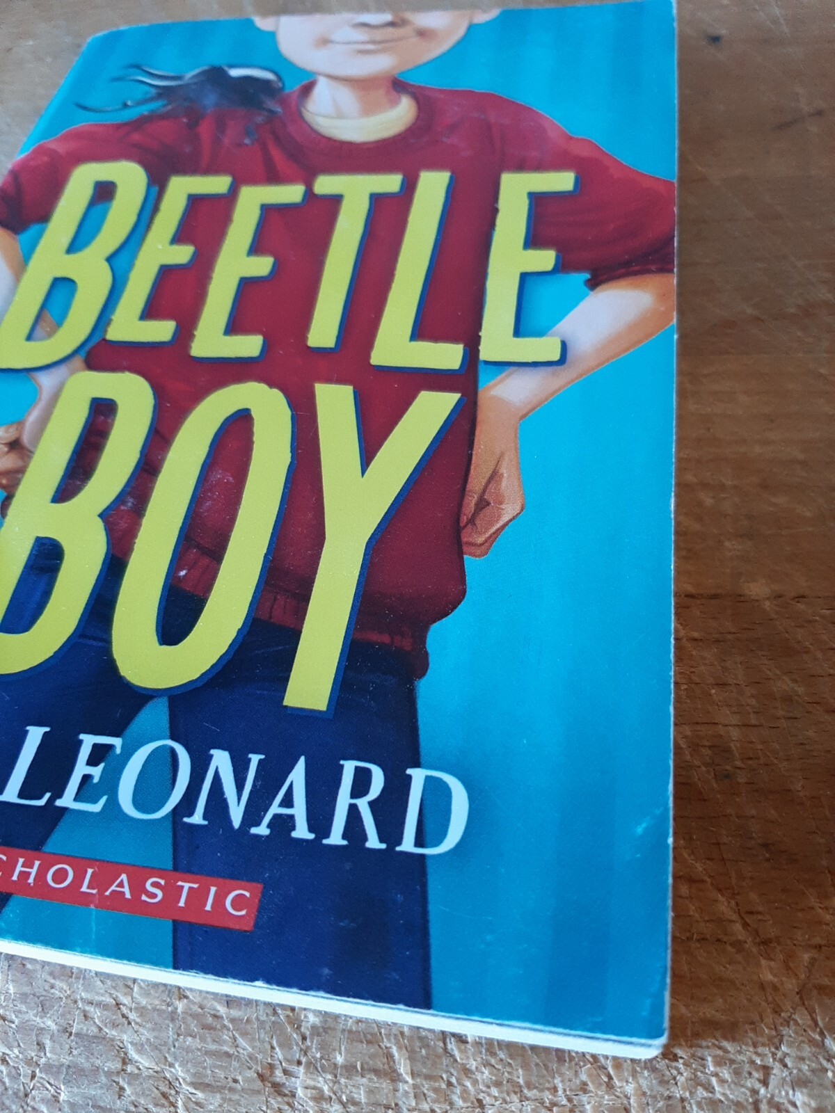 Beetle Boy by M. G. Leonard paperback scholastic
