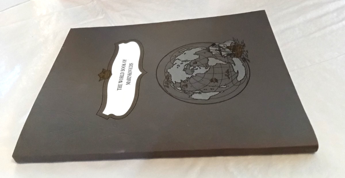 The World Book Of Marinkovichs Ancestory Geneology Book 555 Pages Vintage