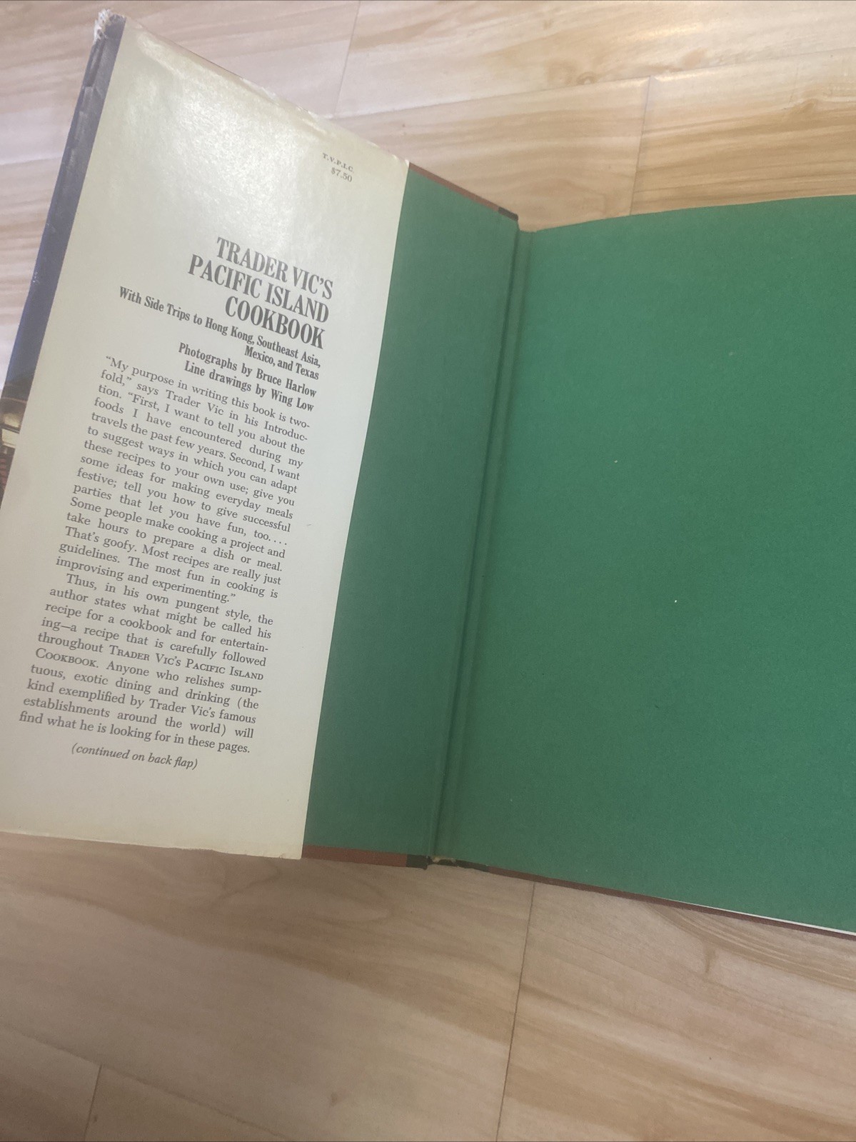 Trader Vic’s Pacific Island Cookbook : With Side Trips to Hong Kong,…