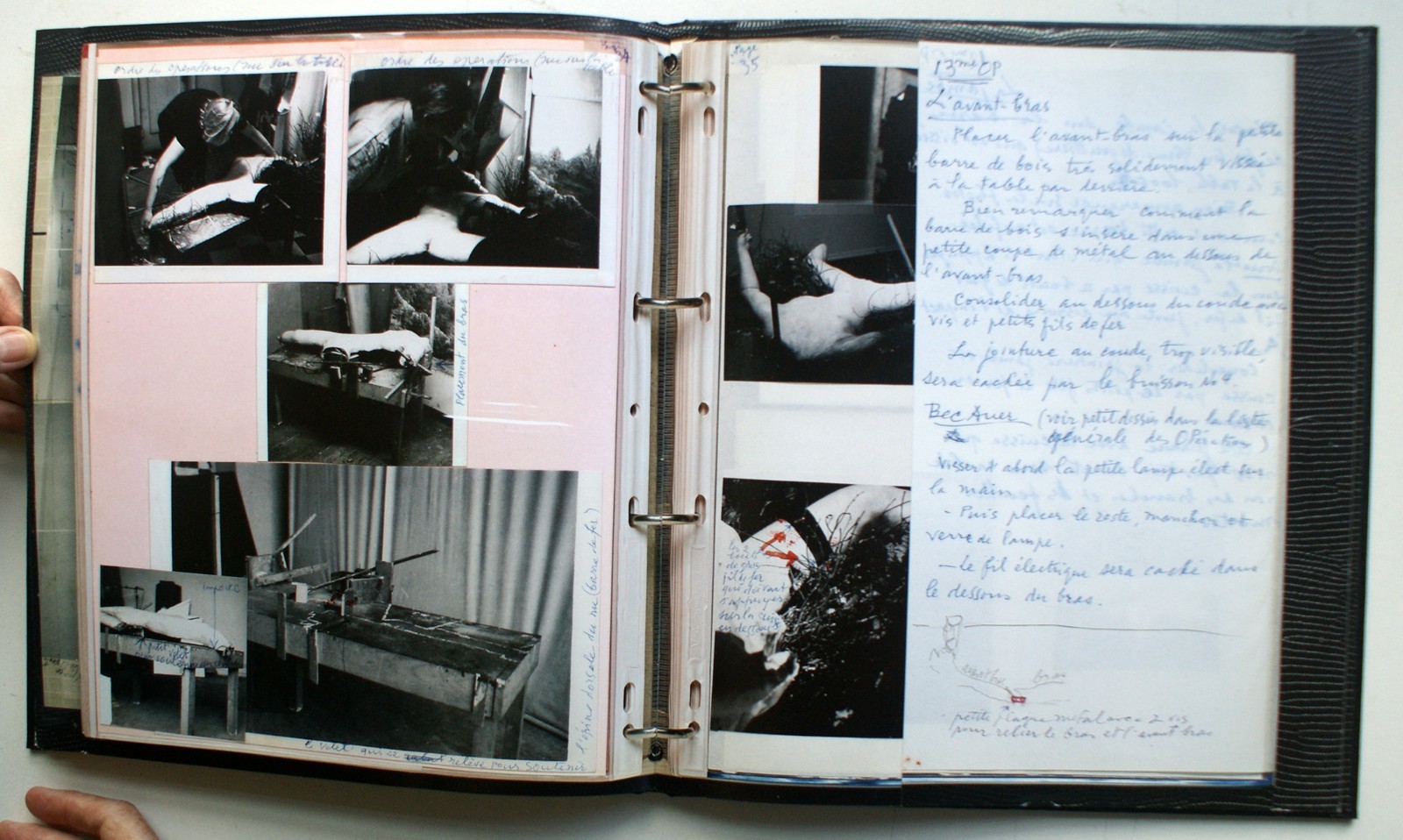 Manual of Instructions Of Etant Donnes Marcel Duchamp 1987 Phil Mus of Art [377]