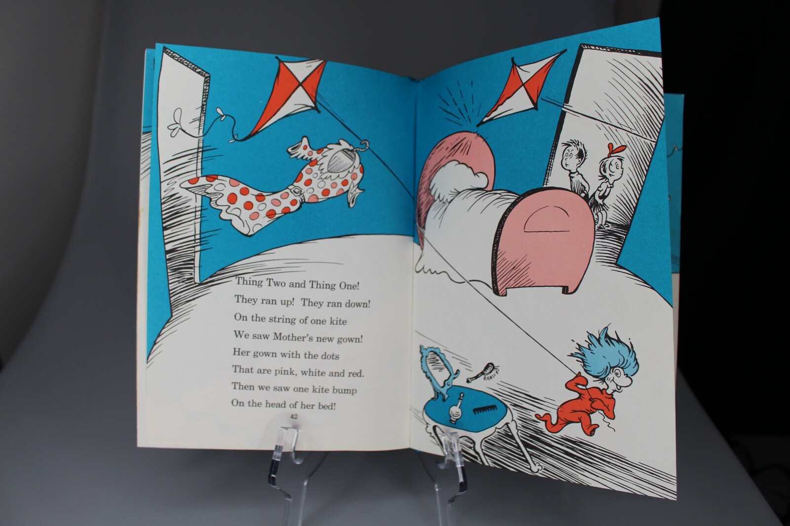 The Cat in the Hat Dr Seuss Theodor Geisel Hardcover Copy 61 pages Beginner Book