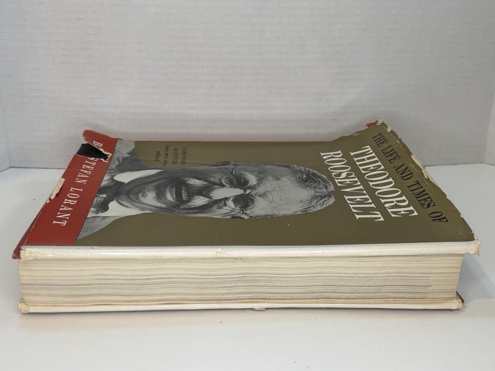 SIGNED 1st Ed 1959: Life & Times of Theodore Roosevelt by Lorant HC/DJ 📖