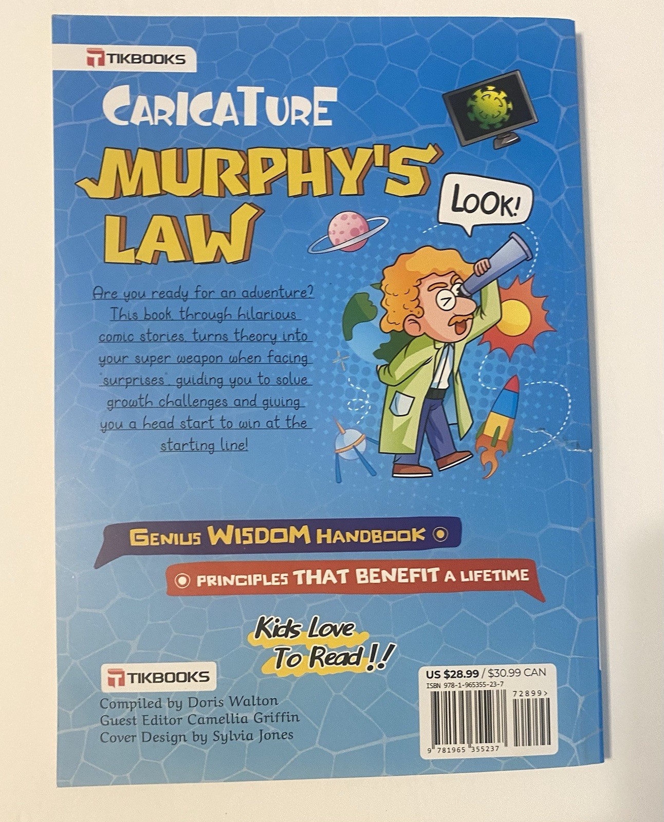 TikBooks Scarily Accurate Murphy’s Law Doris Walton Caricature PB 2025 Illus