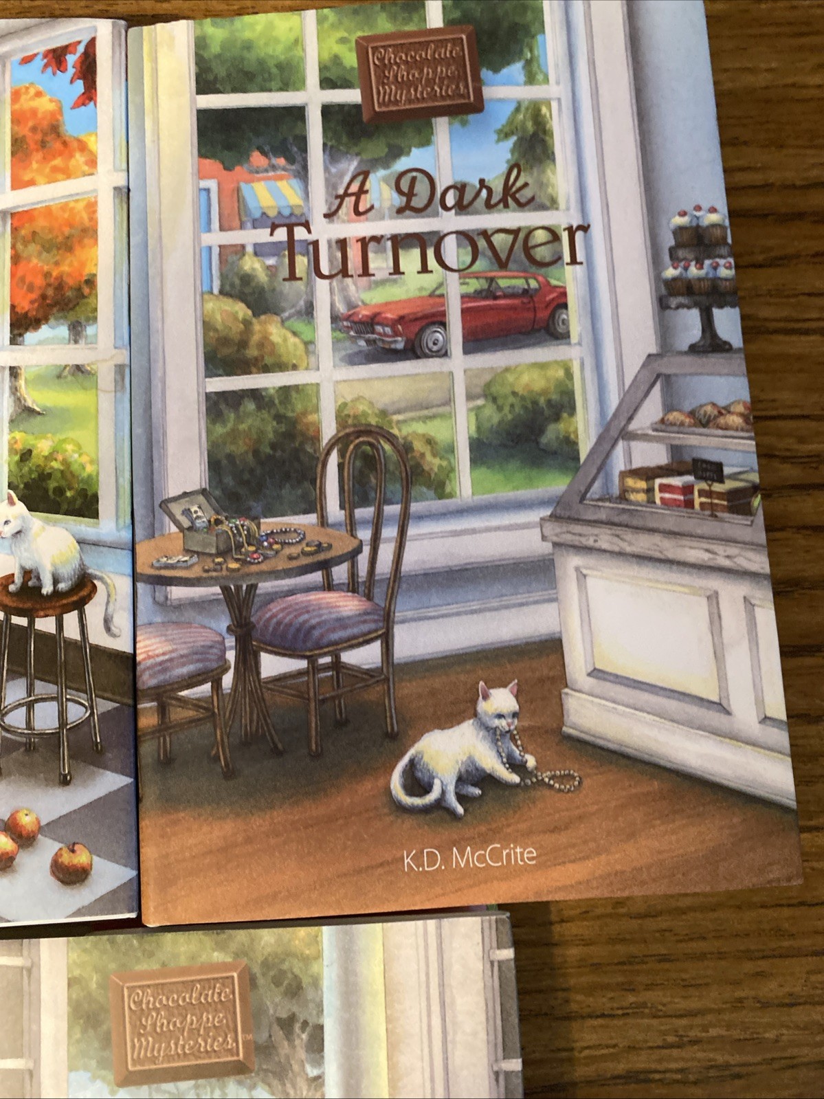 Annie’s Chocolate Shoppe Mysteries Set Of 7 K.D. McCrite, Katy Lee.READ