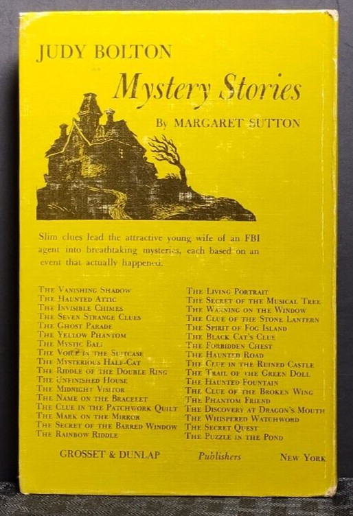The Spirit of Fog Island Margaret Sutton HB Mystery Supernatural Fiction Good