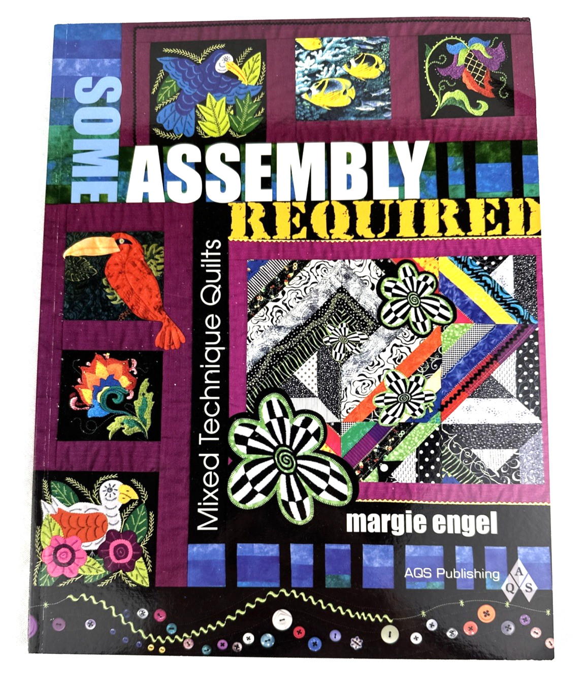 3 Quilt Book-Assembly Required, New York Beauties, It’s Okay Sit On My, Free Shp