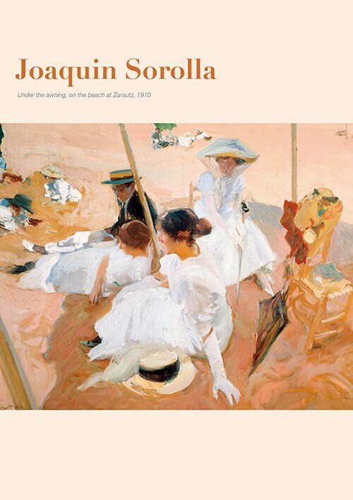 THE POSTER BOOK by JOAQUÍN SOROLLA (Art Poster Series) 10pcs