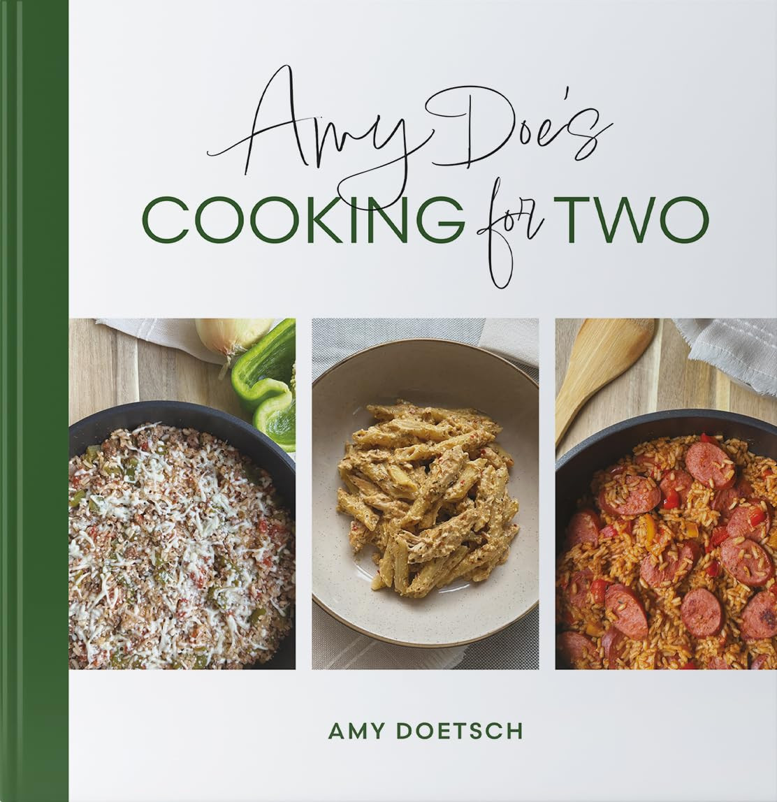 Amy Doe’S Cooking for Two – Hardcover Cookbook by Amy Doetsch