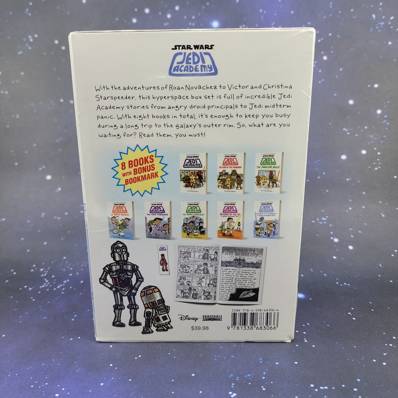 Star Wars Jedi Academy Hyperspace Box Set Series Collection Books 1-8 Sealed New