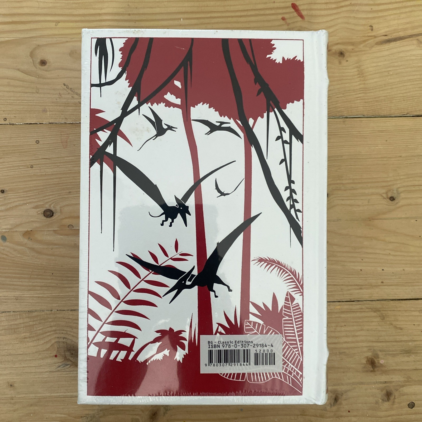 JURASSIC PARK/THE LOST WORLD Michael Crichton ~Leather Bound ~ Sealed