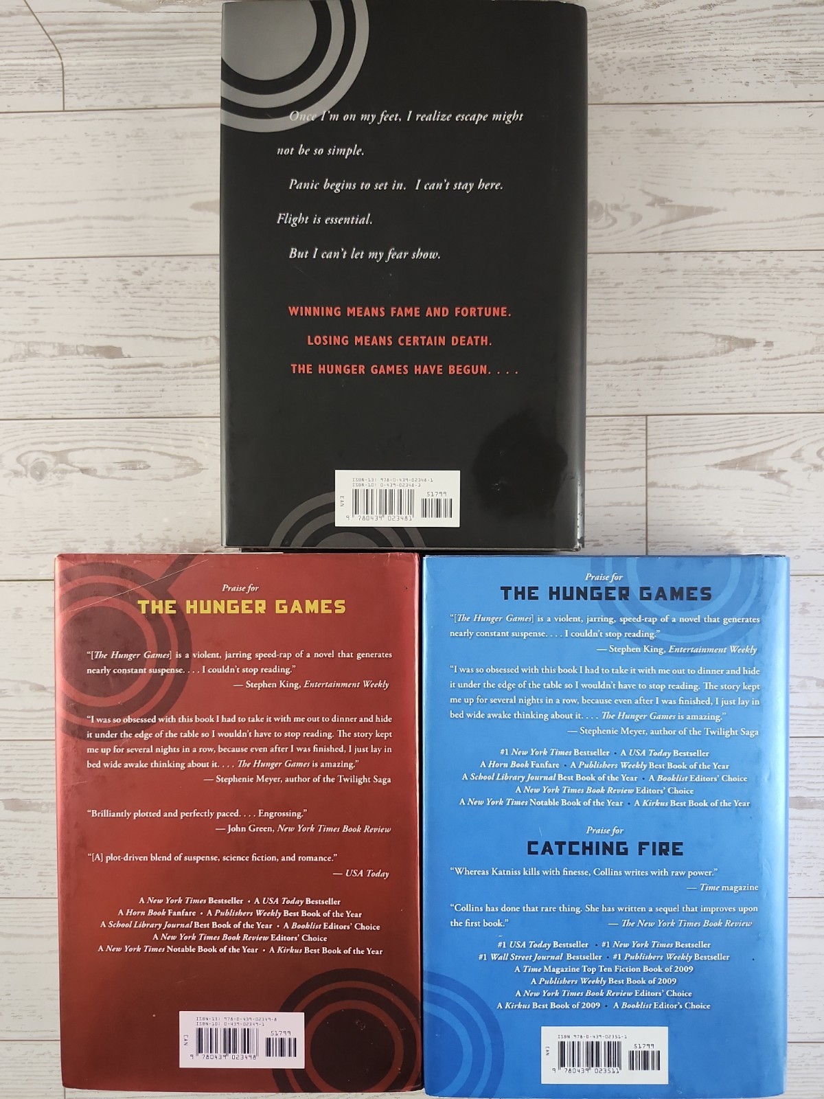 The Hunger Games Trilogy Hardcover By Suzanne Collins Very Good