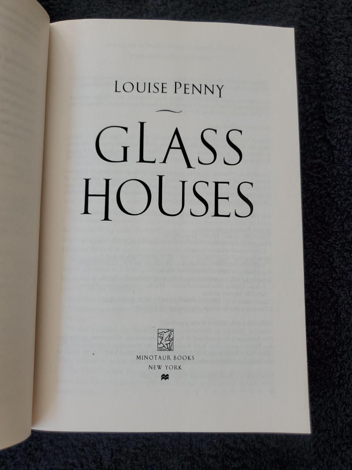 Louise Penny Lot Of 7 Books