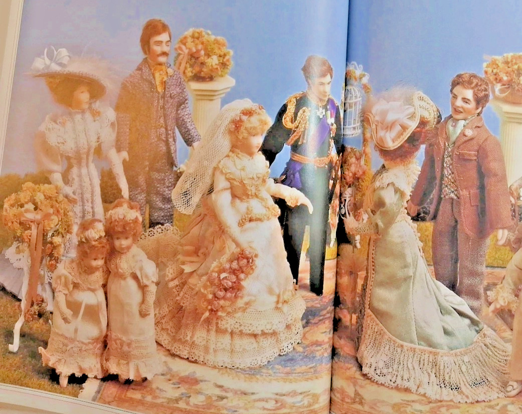 Making and Dressing Dolls’ House Dolls in 1/12 Scale – (paperback Atkinson