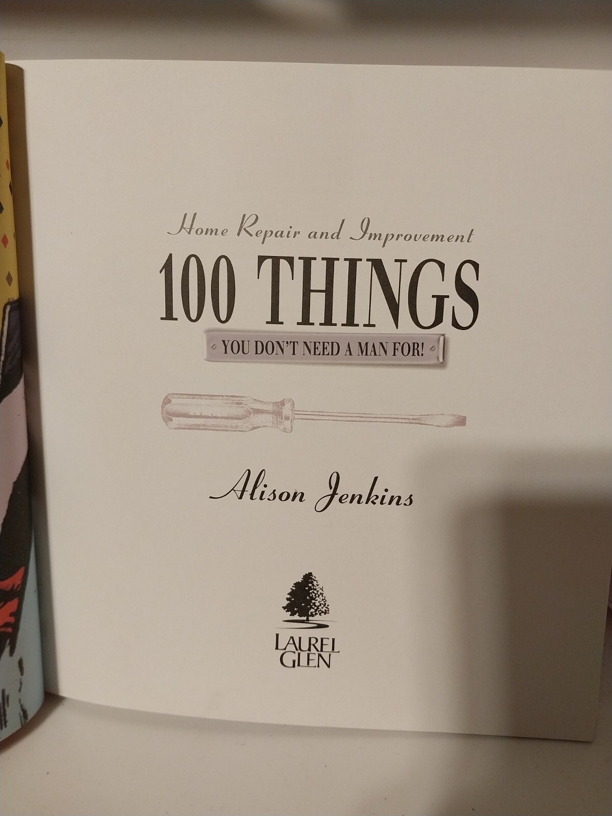 100 Things You Don’t Need a Man For! (Soft cover)Jenkins, Alison 1st Edition
