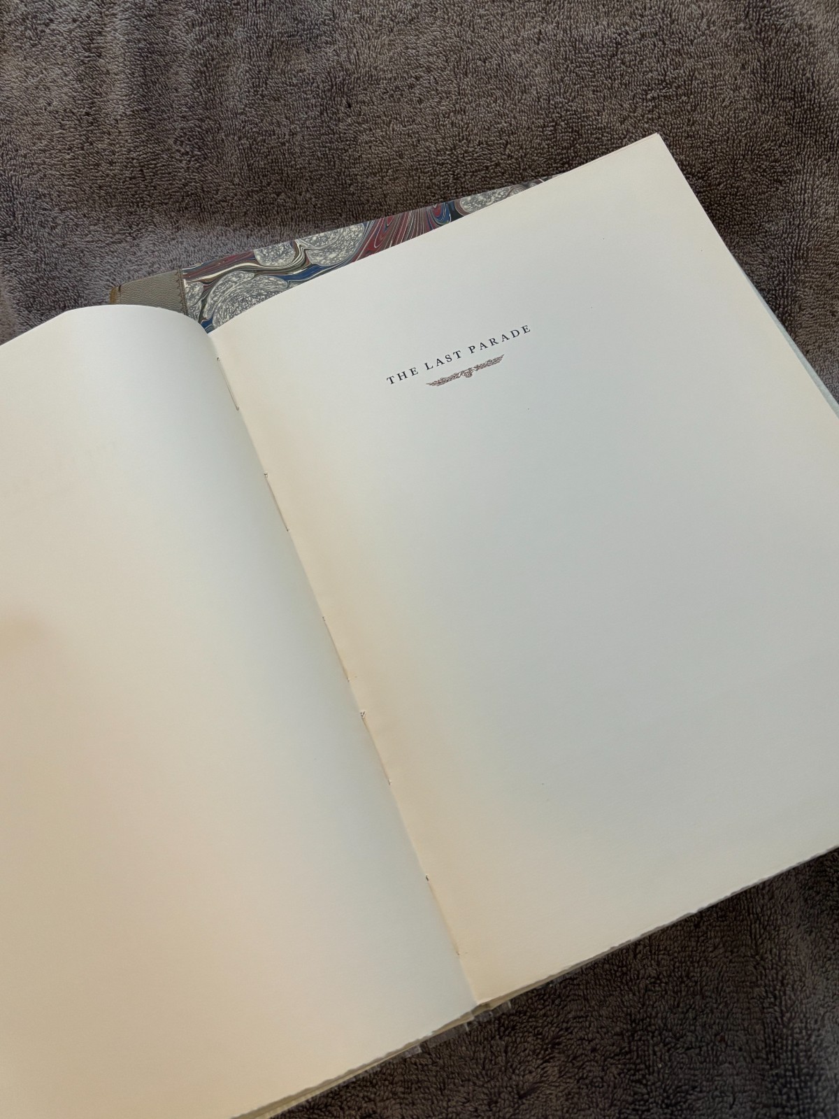 The Last Parade-An Editorial by Douglas. S. Freeman – in Custom Slipcase