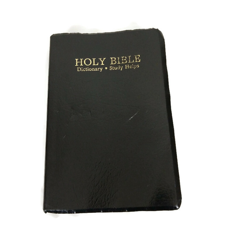 KJV King James Version HOLY BIBLE Black Large Print