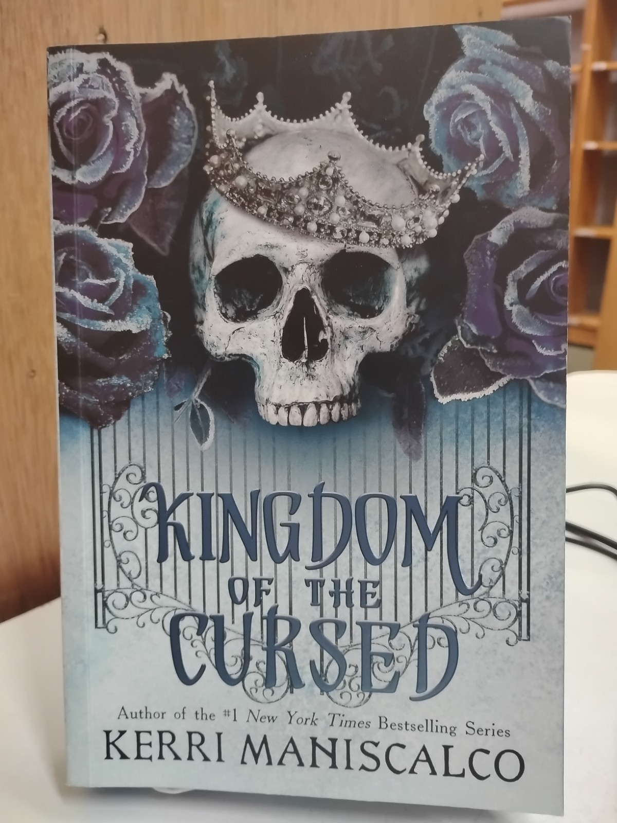Kingdom of the Cursed by Kerri Maniscalco B&N Exclusive Paperback Sprayed Edge