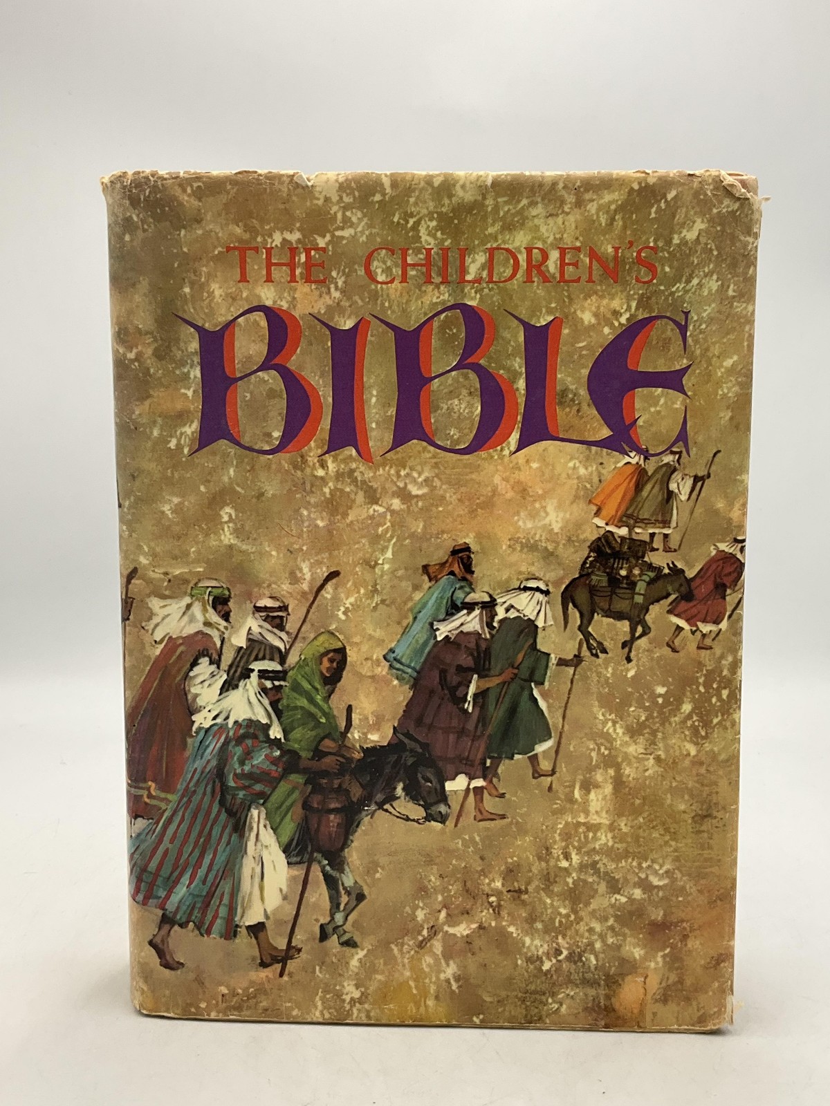 Vintage The Children’s Bible Western Publishing golden Press Hardcover DJ 1965