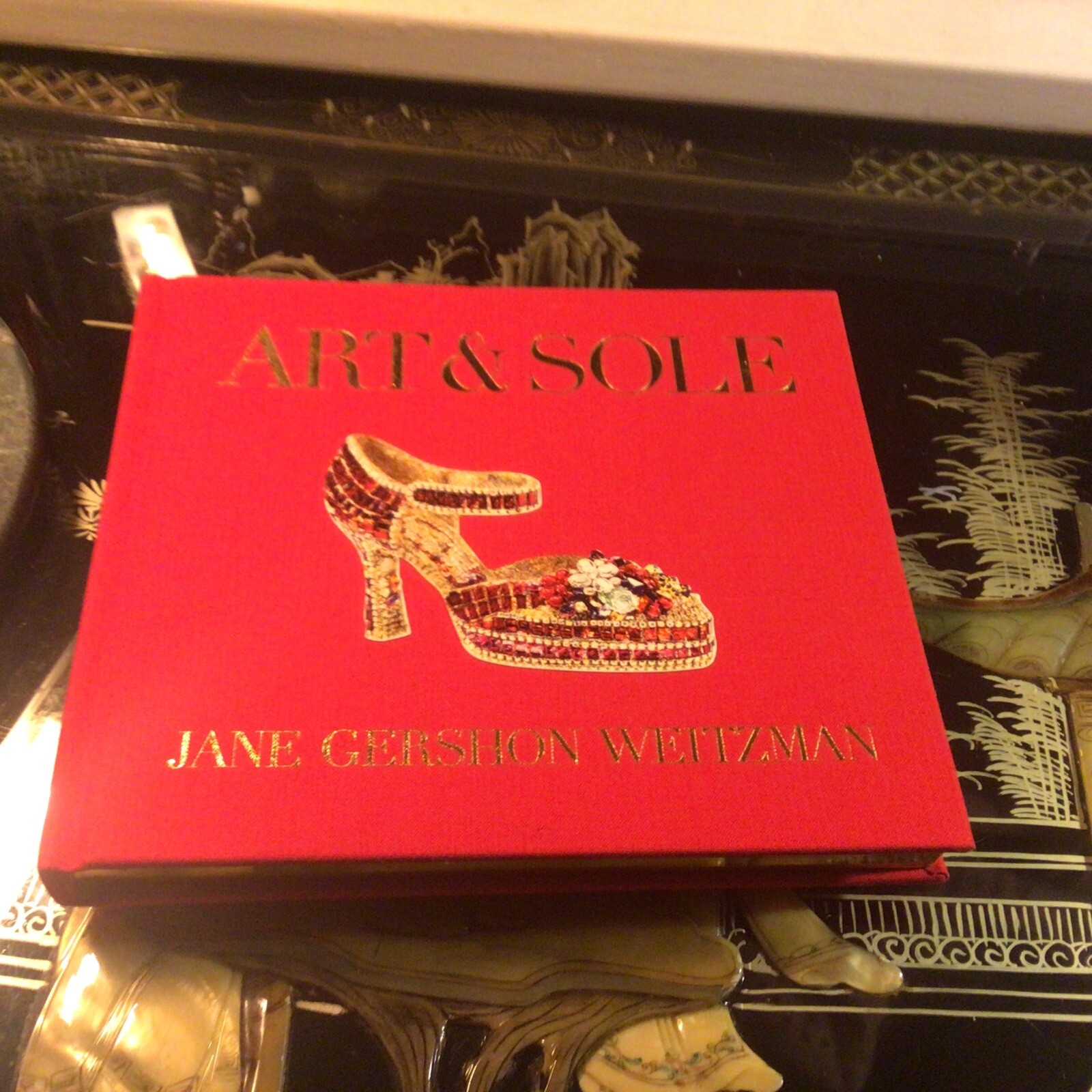 BOOK Art and Sole by Jane Gershon Weitzman Artists Fantasy Shoes Signed