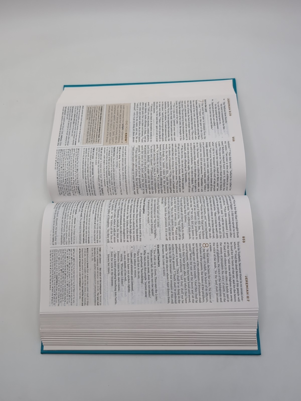 ESV Student Study Bible (Hardcover, Blue) by Esv Esv Bibles (2015, Trade…
