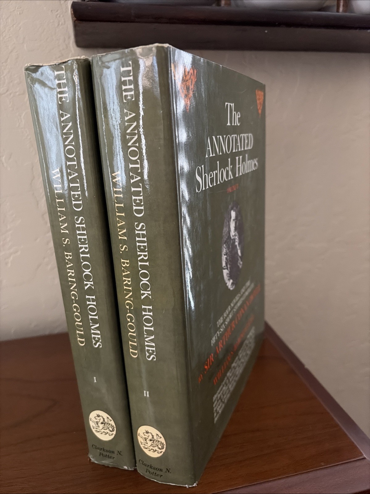 The Annotated Sherlock Holmes 2 Volume Set by Sir Arthur Conan Doyle (1974 H/C)