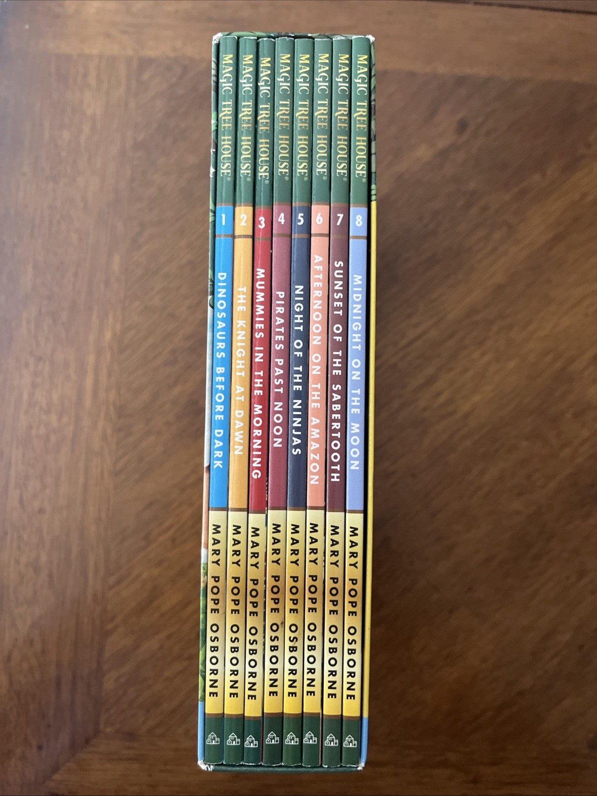 Magic Tree House Box Set Books 1-8 by Mary Pope Osborne